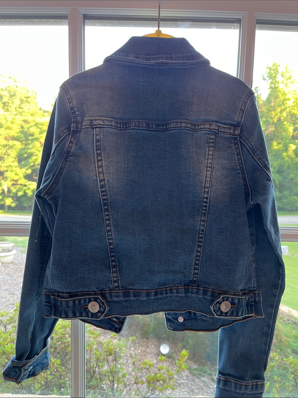 Hudson Jeans Kids Classic Medium Blue Denim Jacket - Picture 5 of 12